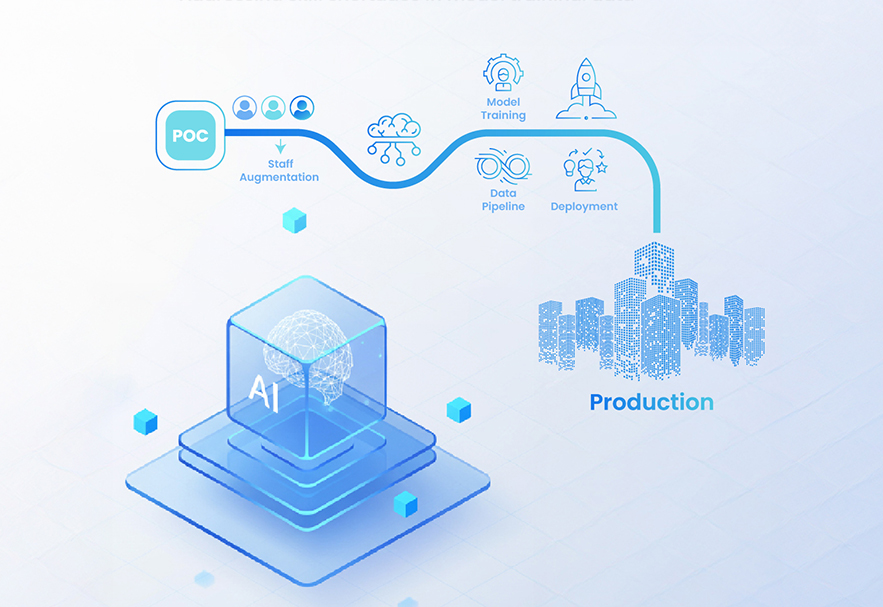 From POC to production: Scaling AI teams with staff augmentation